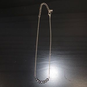 Silver Stone Necklace